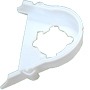 Abdeckung - Gehäuse - Halterung für Lüftung