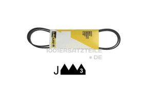 1242J3EL ELASTIC POLY-V BELT 2834590100