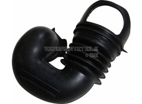 BELLOWS EPDM BLACK T2.5 WATER INLET D58 L90.5 IN 4738EN2002A