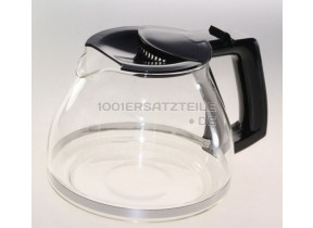 Glaskanne look hvid og sort iii schwarz 6563530