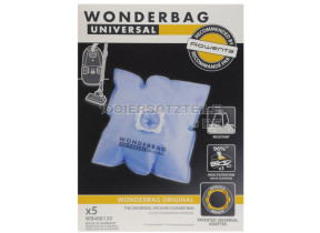 Wonderbag 5 x mikroflies-beutel nl gb fr de gr it pt es WB406120