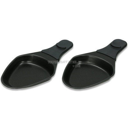2 BESCHICHTETE PFaNNCHEN OVAL