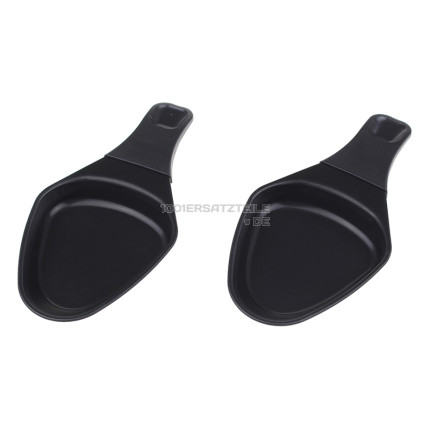 2 BESCHICHTETE PFaNNCHEN OVAL