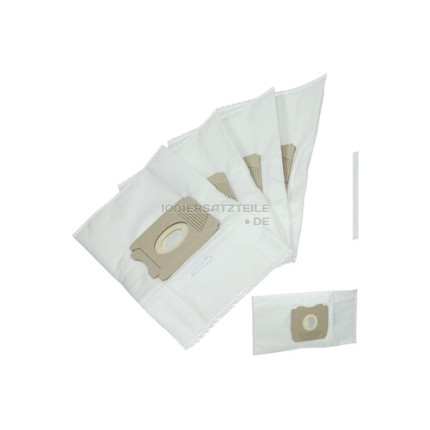 4 STAUBSAUGERBEUTEL MICROFLIES + 1 MICROFILTER ZUSCHNEIDBAR