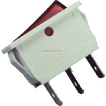 AUSSCHALTER 1-POL BELEUCHTET,16A/250V,11X30MM,INTERBaR