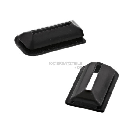 Cache gummi türscharnier 2p ensemble