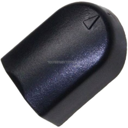 Cap-knob clover-pjt pc deep gry