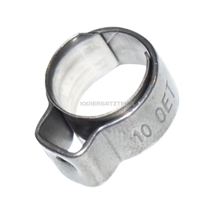 Einohrklemme 7,8-9,5mm