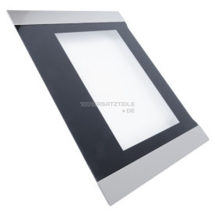 Frontscheibe inox, 589,5 x 464,5 mm