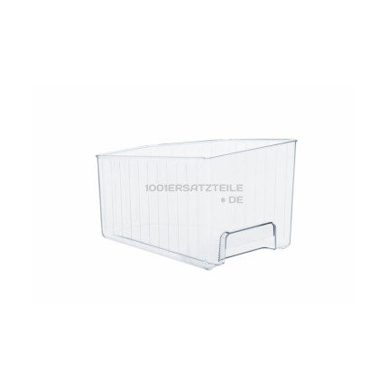 GEMUESEBEHAELTER LINKS (GROSS) GRAU-TRANSPARENT