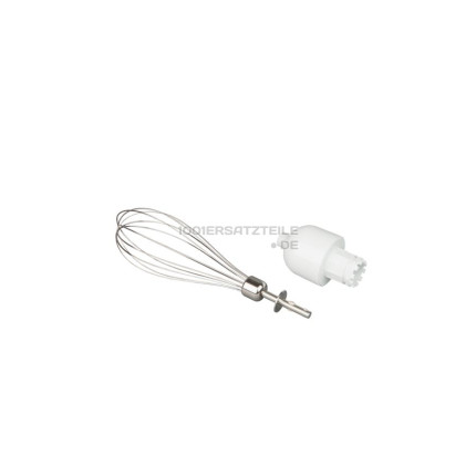 Getriebe mit schneebesen u iii weiss