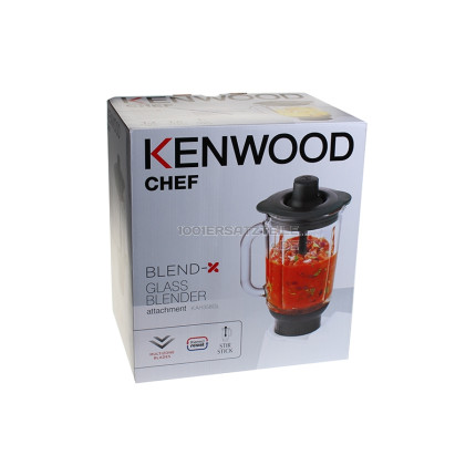 Hitzebeständiger glasmixaufsatz 1,6 l kah358gl