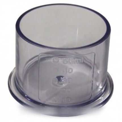 Kleiner deckel mit messbecher