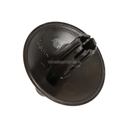 KNOPF,BRAUN,BEDRUCKT