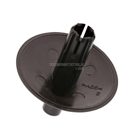 KNOPF,BRAUN,BEDRUCKT