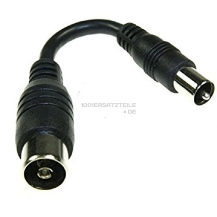 KOAXSTECKER 7,5MM AUF KOAXKUPPLUNG 9,5MM