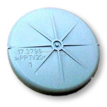 OBEN WASSER ZUFUHR DECKEL RAL 7037