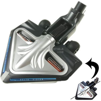 Power-head brush led/24v-25,2v grey