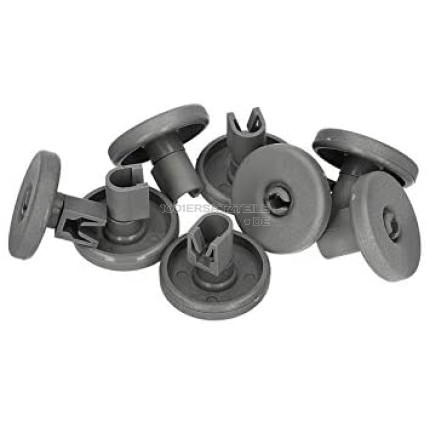 ROLLENSATZ 8 STÜCK. DUNKELGRAU