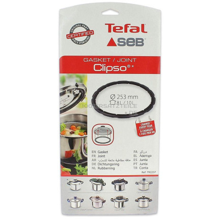 SA- DECKELDICHTUNG CLIPSO 8/10 L, o 253 MM