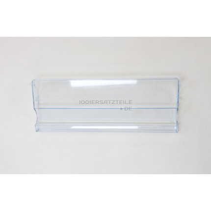 Schubladenblende transparent