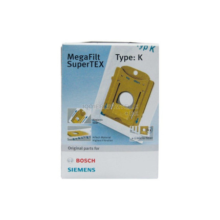 TYPE K STAUBBEUTEL, 4 STÜCK + 1 MICRO-HYGIENEFILTER