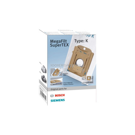 TYPE K STAUBBEUTEL, 4 STÜCK + 1 MICRO-HYGIENEFILTER