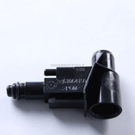 Wassereinlaufstutz brühgruppe schwarz