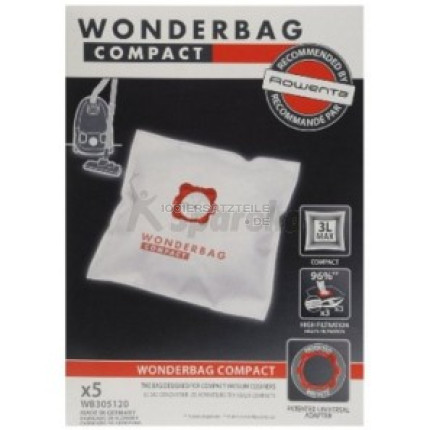 WONDERBAG COMPACT STAUBSAUGERBEUTEL