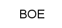 BOE